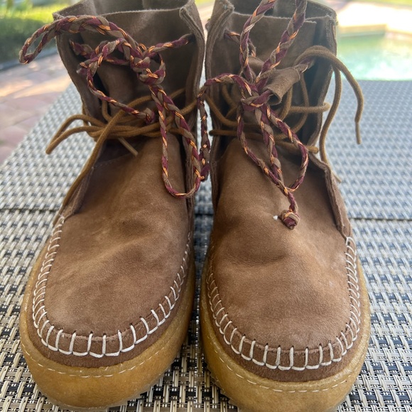 Laidback London Argo Camel Suede ankle boots, Size 37 - Picture 6 of 9